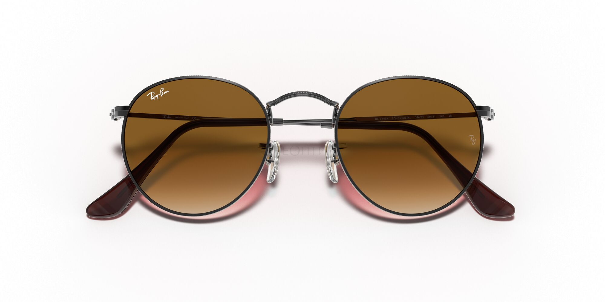 Солнцезащитные очки Ray-Ban ROUND METAL 0RB3447N 004/51 53