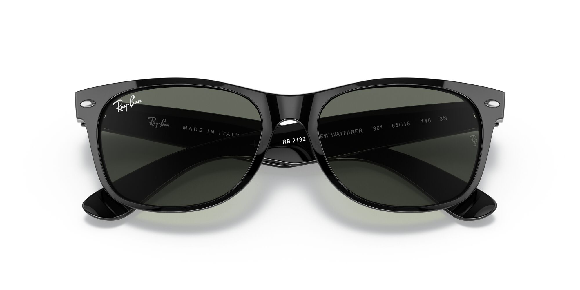 Солнцезащитные очки Ray-Ban New Wayfarer 0RB2132 901 58