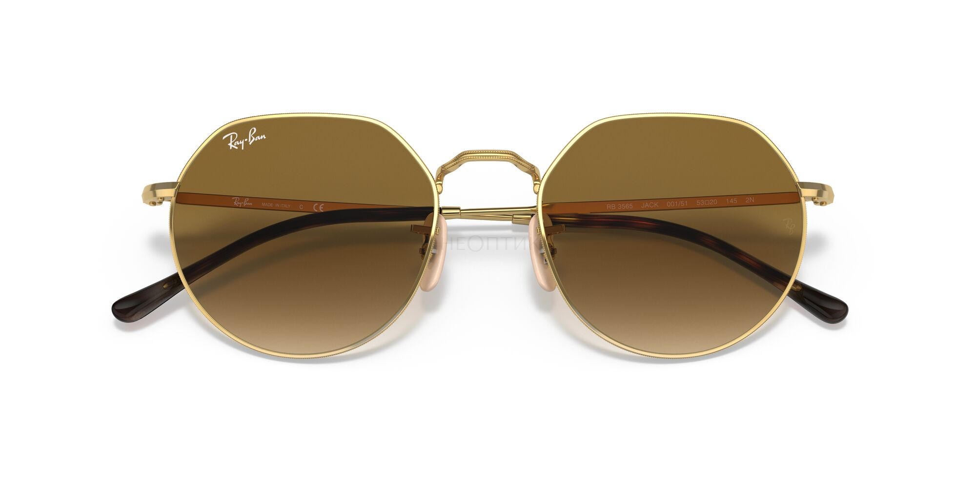 Солнцезащитные очки Ray-Ban Jack 0RB3565 001/51 53