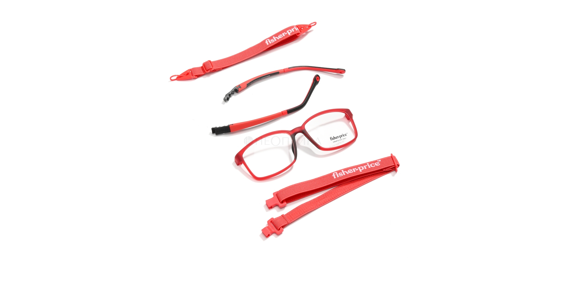 Оправа детская Fisher Price FPVN016 RED 50